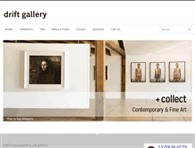 Tablet Screenshot of drift-gallery.com